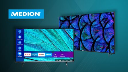4K-Fernseher im Angebot: TVs bis 75 Zoll jetzt im Medion Black Week Sale [Anzeige]