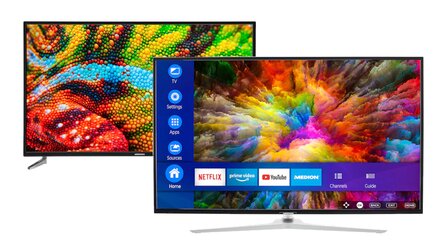 Medion – Gutschein-Angebot: 4K-TV mit 55 Zoll für 261,13€ [Anzeige]