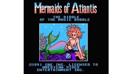 Mermaids of Atlantis: A Riddle of a Magic Bubble NES