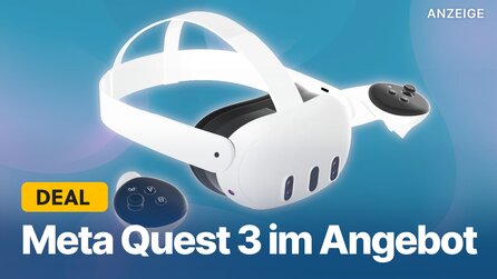 Meta Quest 3 im Angebot: VR-Headset jetzt 170€ günstiger und mit kostenlosem Spiel abstauben!