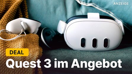 Teaserbild für Meta Quest 3 im unschlagbaren Angebot: Hier gibt’s das High-End-VR-Headset gerade mit Abstand am günstigsten!