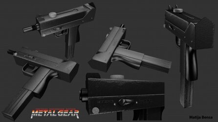 Metal Gear Remake - Erste Konzepte und 3D-Modelle