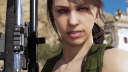 Metal Gear Solid 5 - Making-of-Trailer: Stefanie Joosten beim Motion Capturing als »Quiet«
