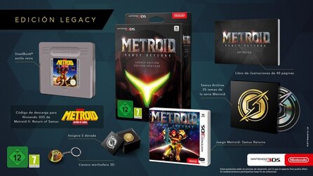 Metroid: Samus Returns - Schicke Collectors Edition für Europa enthüllt