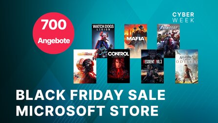 Microsoft Store – Black Friday Sale: Über 700 Angebote für Xbox One [Anzeige]