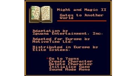 Might and Magic II: Gates to Another World SNES