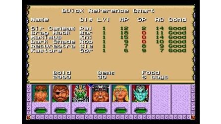 Might and Magic III: Isles of Terra Sega Mega Drive