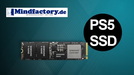 PS5-Speicher – Samsung-SSDs mit 1 + 2 TB zum Toppreis bei Mindfactory [Anzeige]