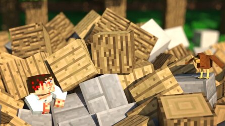 Minecraft - So sähe Minecraft mit richtiger Physik-Engine aus