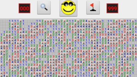 Fast unmöglich: Spieler gewinnt riesiges Minesweeper-Feld mit 650 Minen, hat 5 Jahre und zahlreiche Anläufe gebraucht