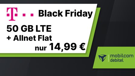 Black Friday Knaller: Telekomtarif mit 50 GB Daten für nur 14,99 Euro! [Anzeige]