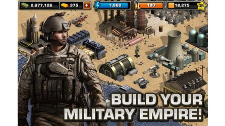 Modern War - Screenshots des Mobilespiels