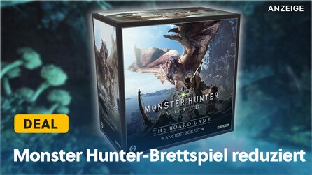 Das Monster Hunter-Brettspiel hat gigantische Miniaturen und ist auf Amazon gerade verdammt günstig!