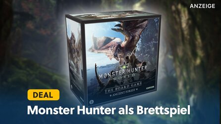 Monster Hunter-Fans aufgepasst: Ihr könnt die großen Bestien auch auf dem Brettspiel-Tisch jagen!