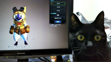 Monster Hunter World - Echte Katzen werden von Palicos aus dem Konzept gebracht