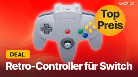 N64-Controller für Switch im Angebot: Schnappt ihn euch jetzt noch schnell günstig, bevor er wieder ausverkauft ist!