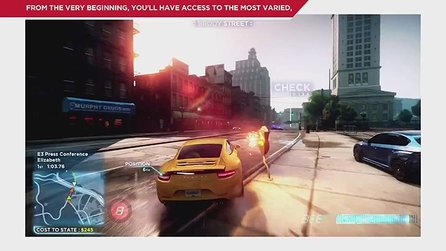 Need for Speed: Most Wanted - Walkthrough-Trailer mit Infos zum Spiel
