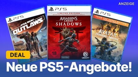 Amazon startet PS5-Angebote: Top-Spiele wie Assassins Creed Shadows jetzt günstig!