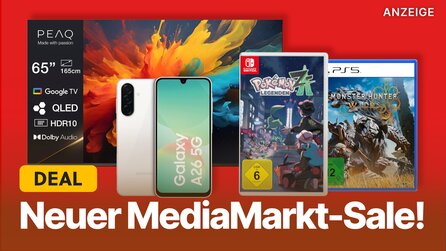 MediaMarkt startet großen Sale: Nur bis Montag Switch-Spiele, 4K-Fernseher, Handys + mehr im Angebot schnappen!