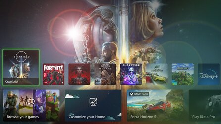 Neuer Home Screen für Xbox Series X|S und Xbox One rollt jetzt für alle aus