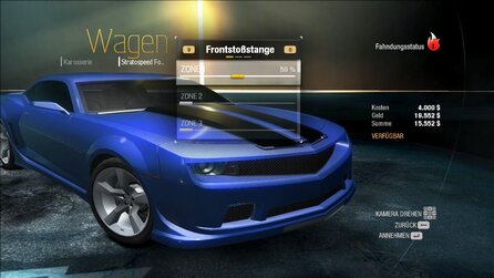 Need for Speed: Undercover - Tuning im Detail
