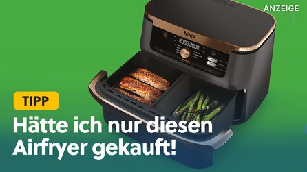Dieser Airfryer ersetzt den Ofen - der Grund liegt in seiner schlauen Konstruktion!