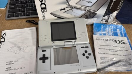 Glückspilz findet original verpackten Nintendo DS auf Recyclinghof - muss nur eine Kleinigkeit austauschen und er läuft einwandfrei