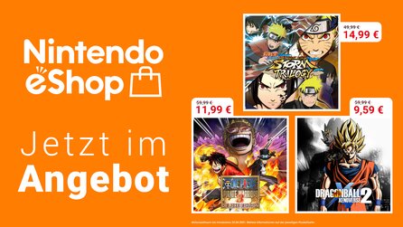 Nintendo eShop – Anime-Spiele für Nintendo Switch jetzt im Angebot [Anzeige]