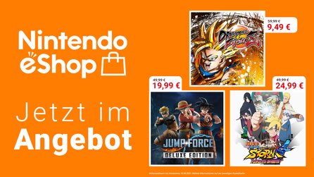 Nintendo Switch – Fighting Sale: Anime-Spiele bis zu 84% günstiger [Anzeige]