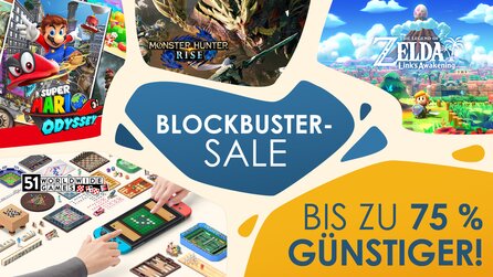 Nintendo Switch – Großer Blockbuster-Sale mit über 300 Angeboten gestartet [Anzeige]