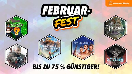 Nintendo Switch – Februarfest: Noch bis Sonntag hunderte Spiele im Angebot [Anzeige]