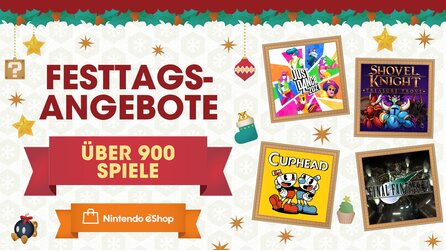 Nintendo eShop – Festtagsangebote mit über 900 Switch-Spielen gestartet [Anzeige]