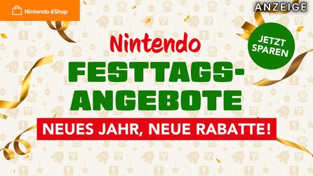 Nintendo Festtags-Sale startet Neujahrsangebote: Diese 10 Switch-Spiele von Open World bis Shooter-Hit gibt’s jetzt günstig!