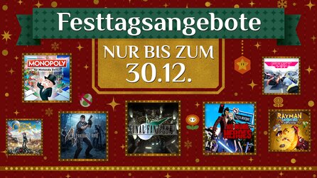 Nintendo Switch – Festtagsangebote: Über 1000 Spiele bis zu 75% günstiger [Anzeige]