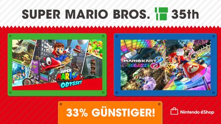 Nintendo Switch – Mario Kart 8 und Super Mario Odyssey jetzt im Angebot [Anzeige]