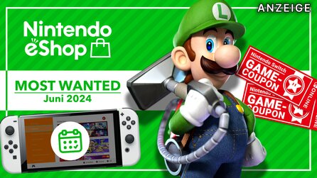 Teaserbild für Die besten neuen Switch-Spiele im Juni: Luigi, Star Wars, Monster Hunter und vieles mehr!
