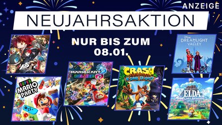 Nintendo Switch: Nur noch bis Sonntag über 1500 Spiele günstig im Neujahrs-Sale sichern