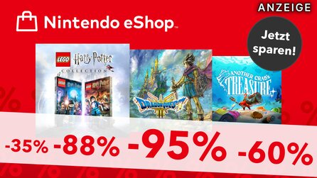 Bis zu 95% Rabatt auf Switch-Spiele: Im Nintendo eShop gibt es jetzt über 2000 Sonderangebote, die günstigsten schon für 0,99€!