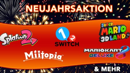 Nintendo eShop - Neujahrs-Sale reduziert etliche große Spiele für Switch