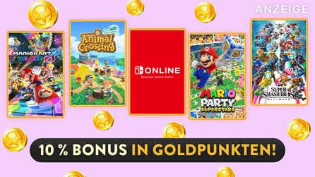 Nintendo eShop: Jetzt doppelte Goldpunkte sichern und beim Spielekauf sparen