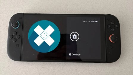 Switch 2-Spieler packt seine Konsole aus dem Travel-Case und entdeckt ungewollten Splitscreen: Hälfte des Bildschirms ist komplett tot