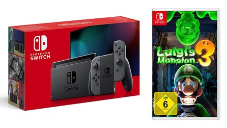 Amazon Angebote zu Weihnachten: Nintendo Switch + Luigis Mansion für 315€ [Anzeige]