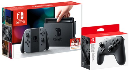 Nintendo Switch im Bundle mit Pro-Controller für 319 Euro - Nintendo-Angebote bei Saturn