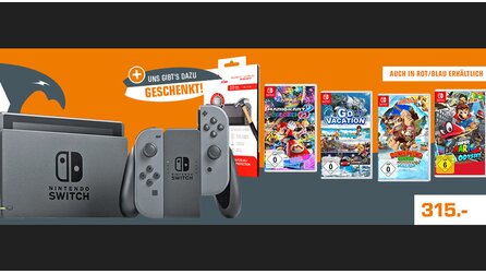 Angebote im Saturn-Prospekt - Nintendo Switch im Bundle für 315 Euro