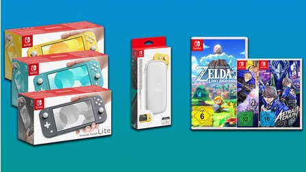 Nintendo Switch Lite Bundle mit Tasche und Zelda: Links Awakening für nur 289€ [Anzeige]