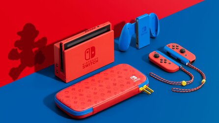 Neues Nintendo Switch-Modell in satten Mario-Farben angekündigt