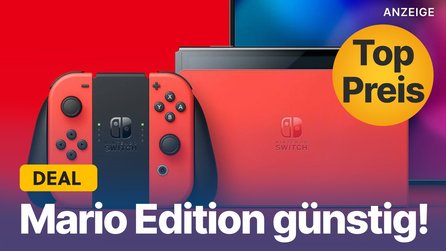 Nintendo Switch OLED im Angebot: Schnappt euch die schicke Mario Edition zum Top-Preis!