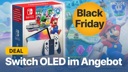 Switch OLED im Black-Friday-Angebot: Durch dieses neue Bundle mit Mario-Spiel lohnt sich die Konsole jetzt richtig!