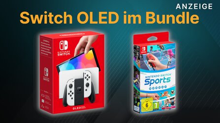 Weihnachtsangebot: Nintendo Switch OLED mit Switch Sports günstig bei MediaMarkt