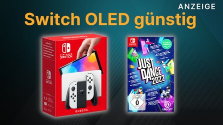 Nintendo Switch OLED bei Amazon: Jetzt zum Toppreis mit Just Dance 2022 als Zugabe holen